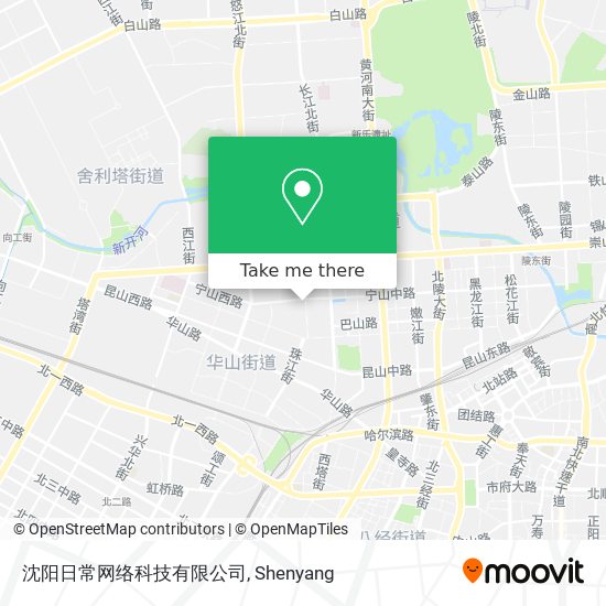 沈阳日常网络科技有限公司 map