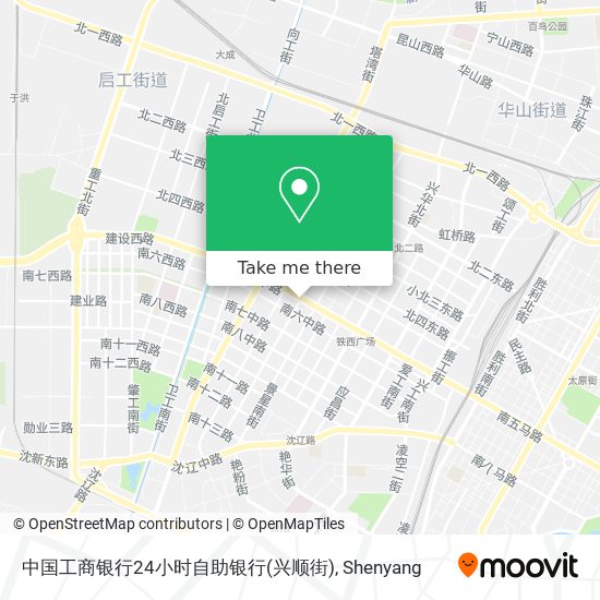 中国工商银行24小时自助银行(兴顺街) map