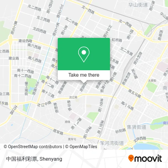 中国福利彩票 map