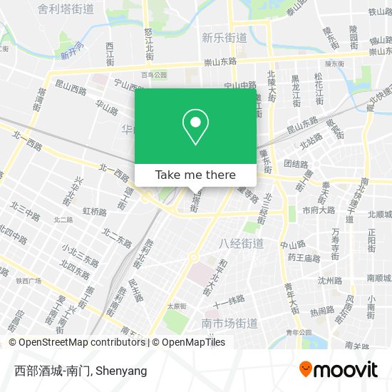 西部酒城-南门 map