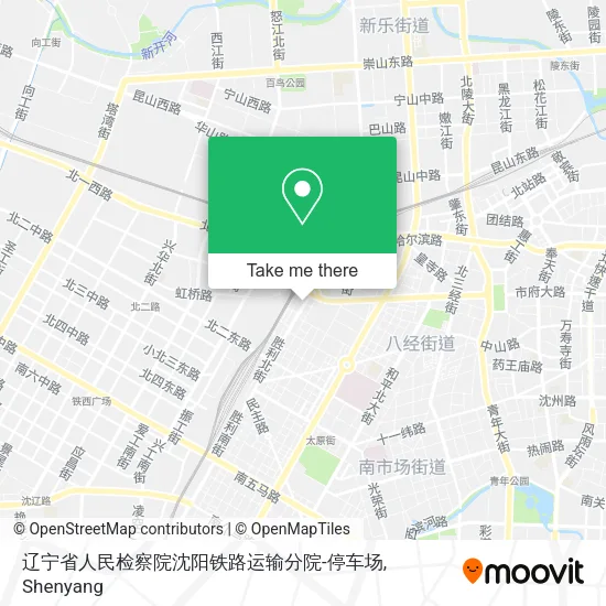 辽宁省人民检察院沈阳铁路运输分院-停车场 map