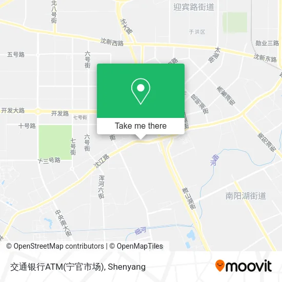 交通银行ATM(宁官市场) map