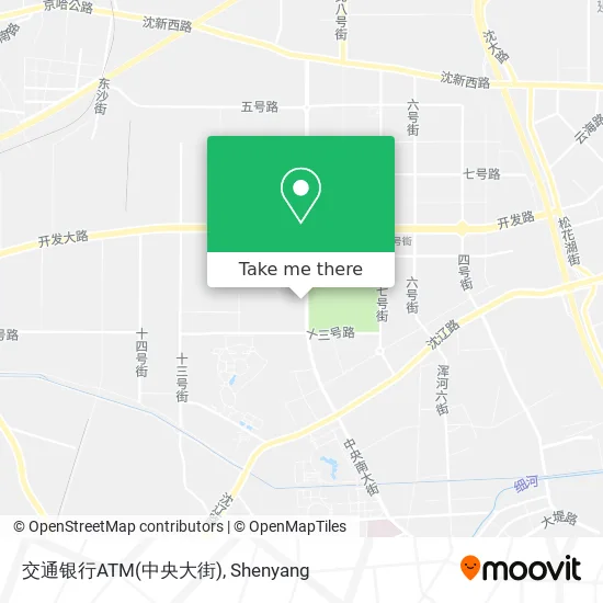 交通银行ATM(中央大街) map