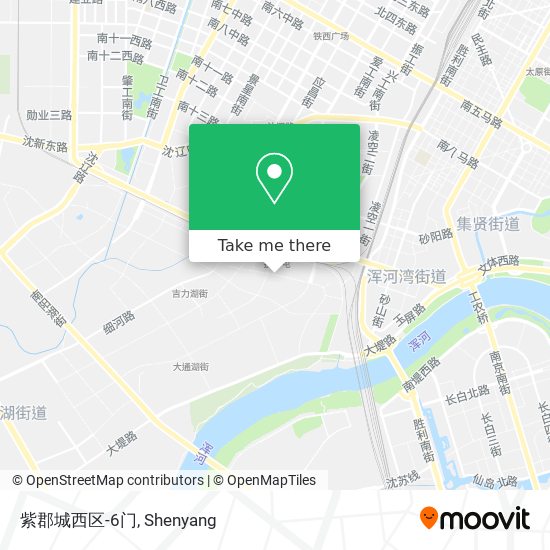 紫郡城西区-6门 map