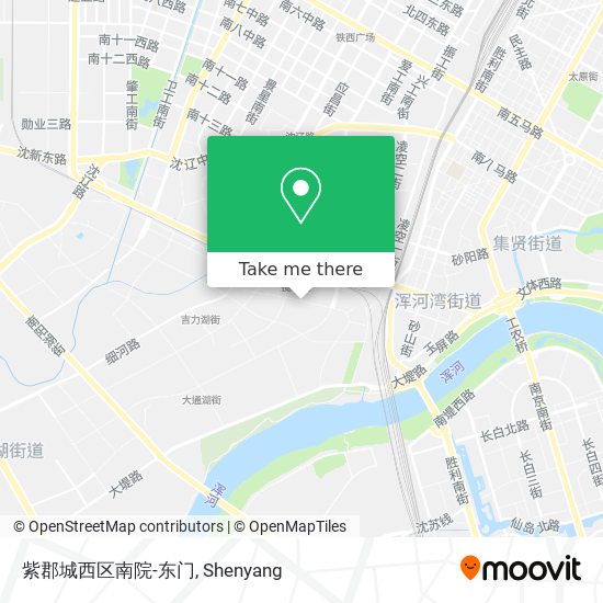 紫郡城西区南院-东门 map