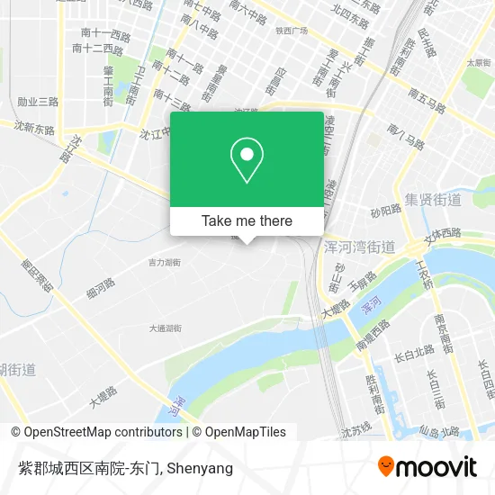 紫郡城西区南院-东门 map