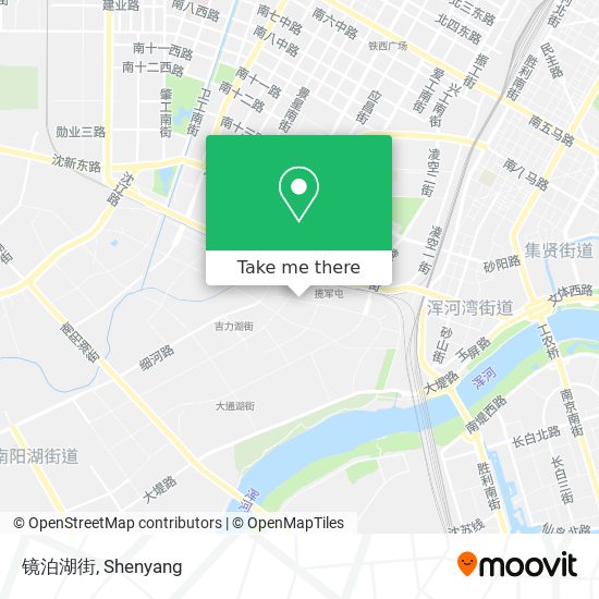 镜泊湖街 map