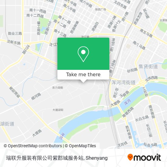 瑞联升服装有限公司紫郡城服务站 map