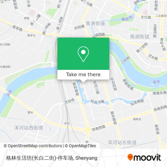 格林生活坊(长白二街)-停车场 map