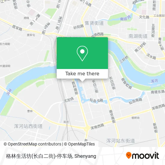 格林生活坊(长白二街)-停车场 map