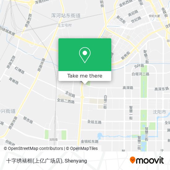 十字绣裱框(上亿广场店) map