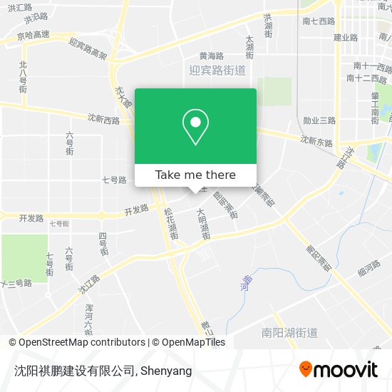 沈阳祺鹏建设有限公司 map