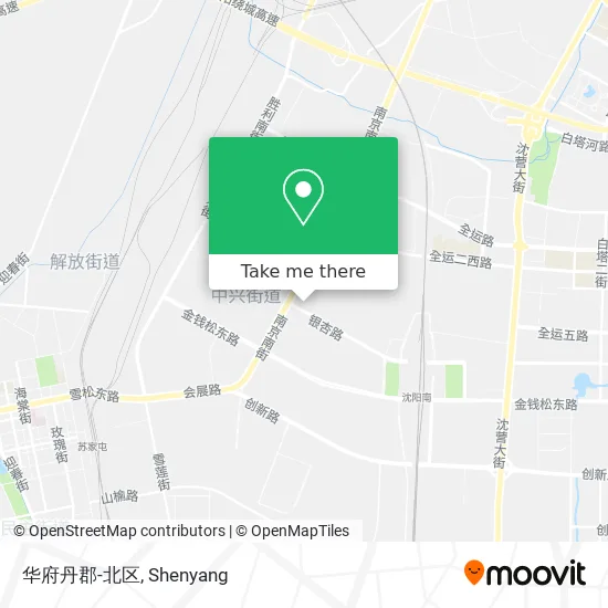 华府丹郡-北区 map