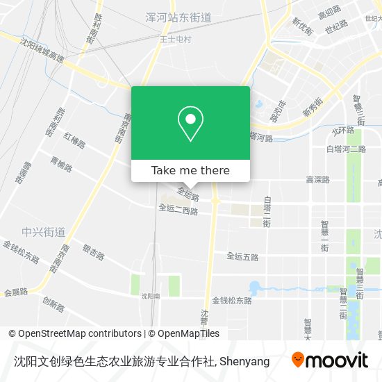 沈阳文创绿色生态农业旅游专业合作社 map