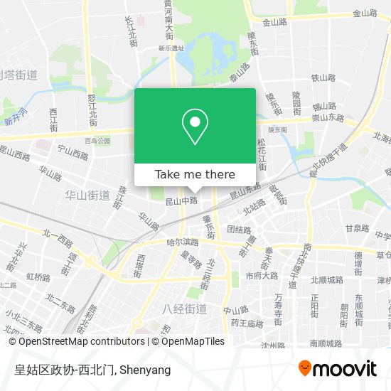 皇姑区政协-西北门 map