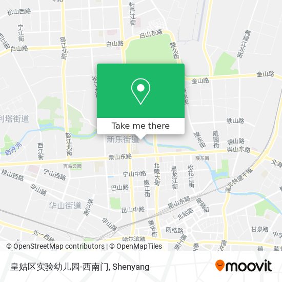 皇姑区实验幼儿园-西南门 map