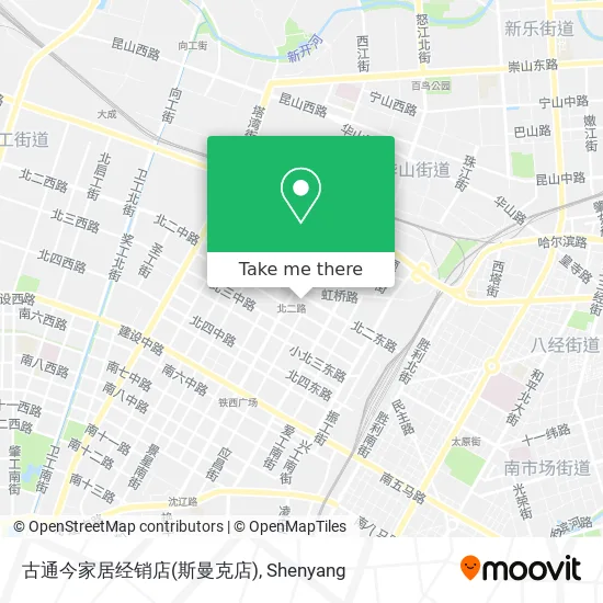 古通今家居经销店(斯曼克店) map