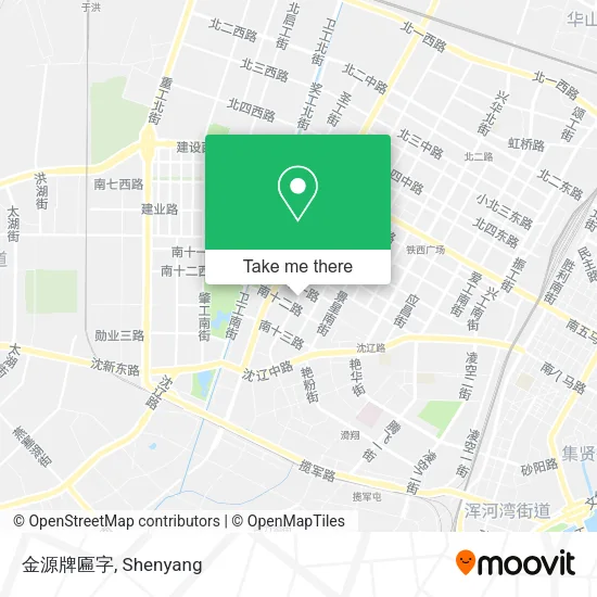 金源牌匾字 map