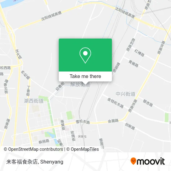 来客福食杂店 map