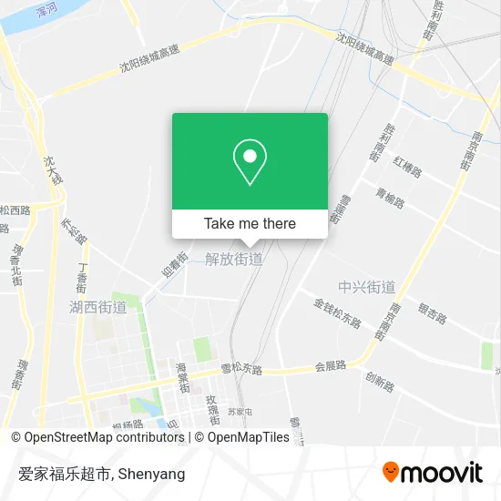爱家福乐超市 map