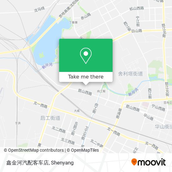 鑫金河汽配客车店 map