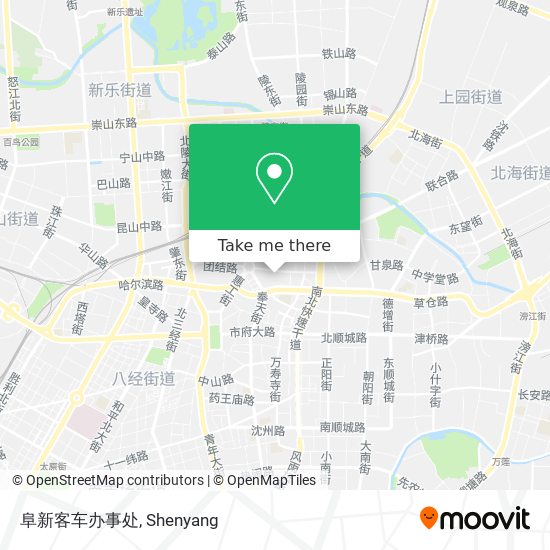 阜新客车办事处 map