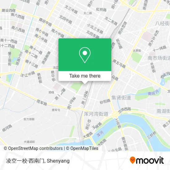 凌空一校-西南门 map
