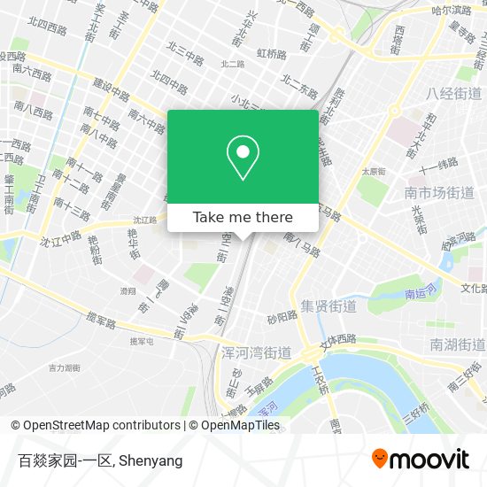 百燚家园-一区 map
