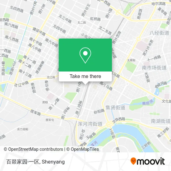 百燚家园-一区 map