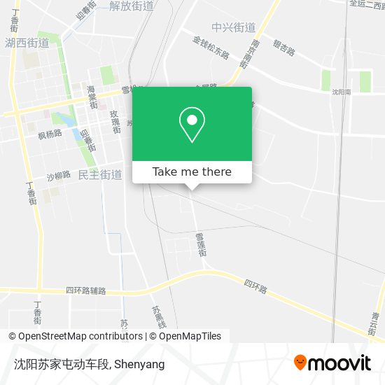 沈阳苏家屯动车段 map