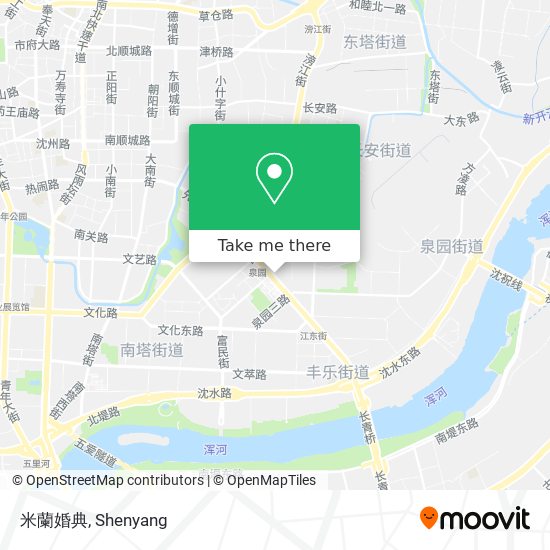 米蘭婚典 map