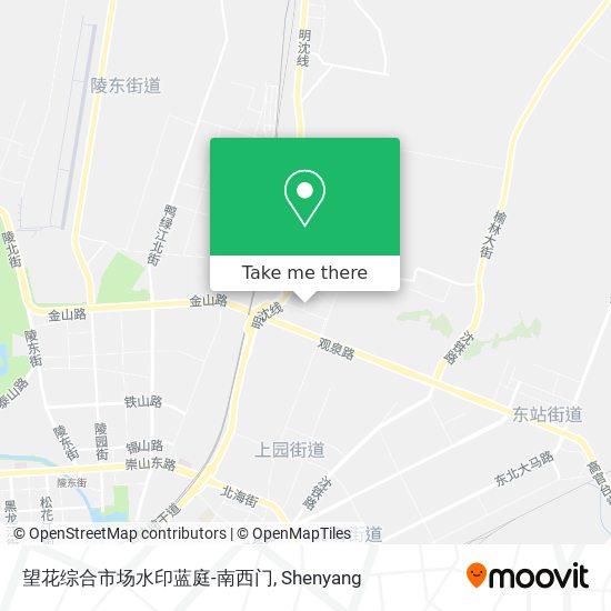 望花综合市场水印蓝庭-南西门 map