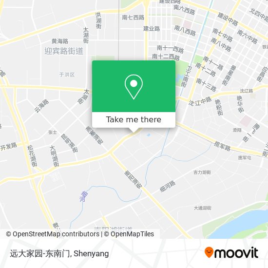 远大家园-东南门 map