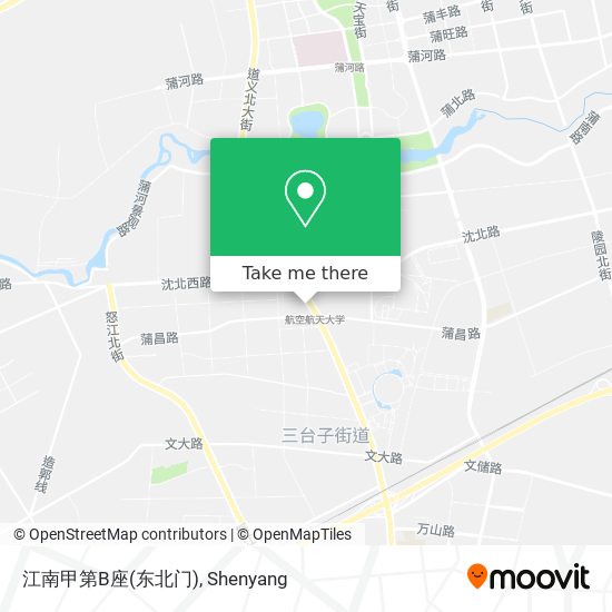 江南甲第B座(东北门) map