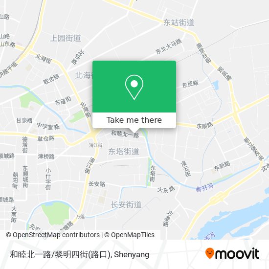 和睦北一路/黎明四街(路口) map