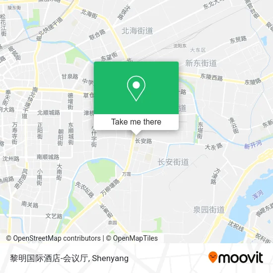 黎明国际酒店-会议厅 map