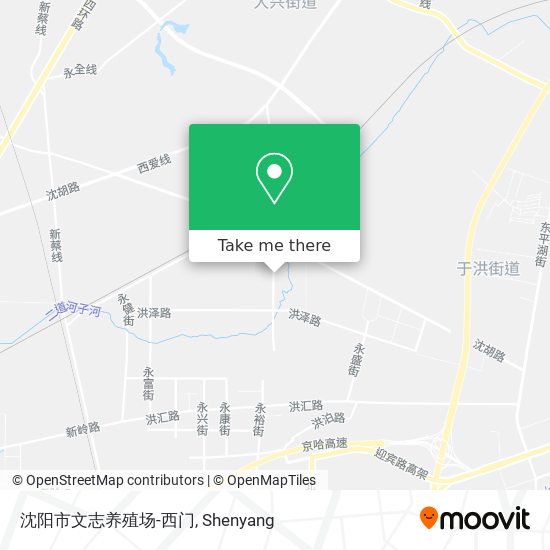 沈阳市文志养殖场-西门 map