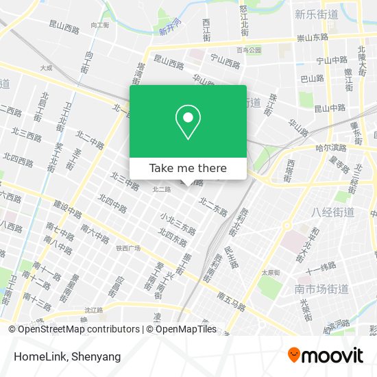 HomeLink map