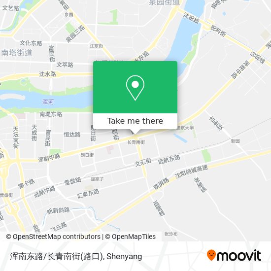 浑南东路/长青南街(路口) map