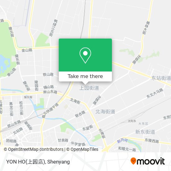 YON HO(上园店) map