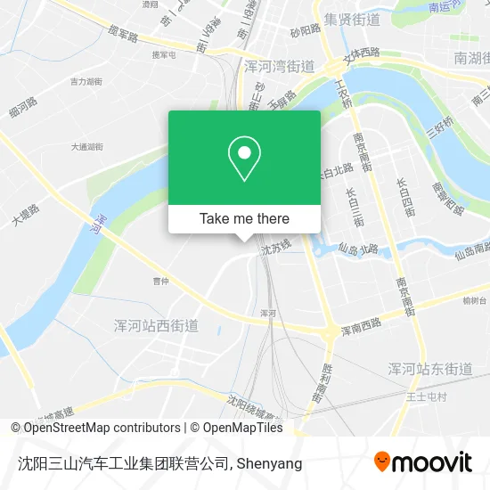 沈阳三山汽车工业集团联营公司 map