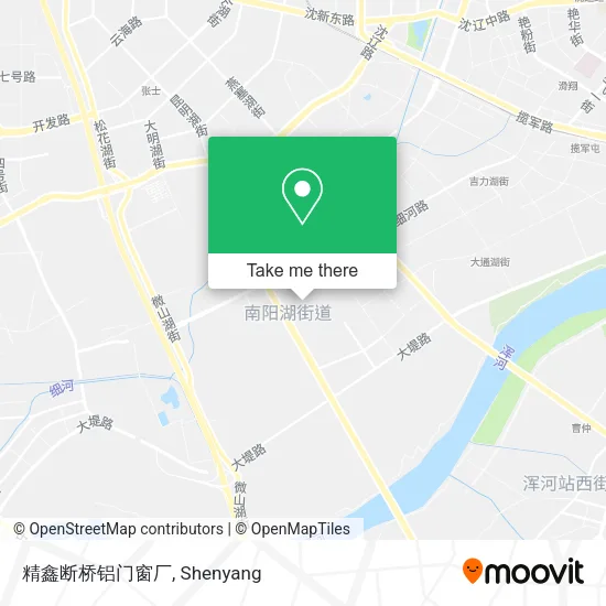 精鑫断桥铝门窗厂 map