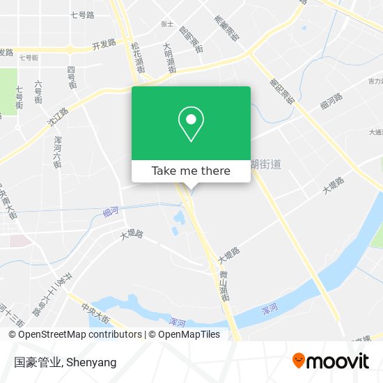 国豪管业 map