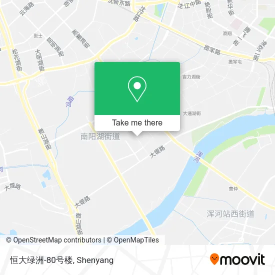 恒大绿洲-80号楼 map