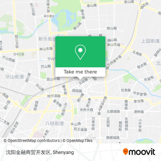沈阳金融商贸开发区 map