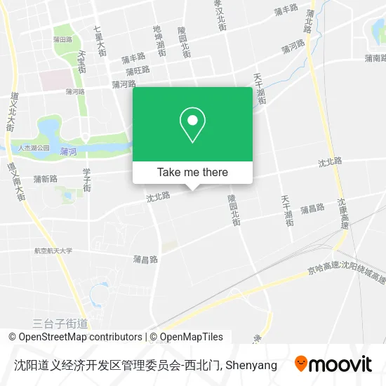 沈阳道义经济开发区管理委员会-西北门 map