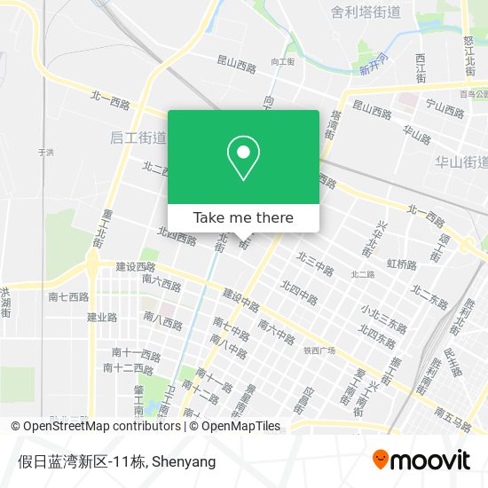 假日蓝湾新区-11栋 map