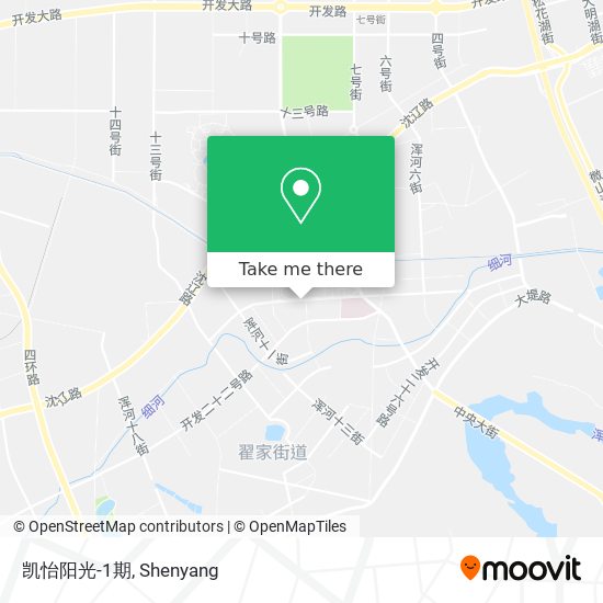 凯怡阳光-1期 map