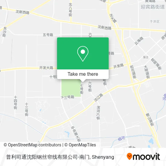 普利司通沈阳钢丝帘线有限公司-南门 map