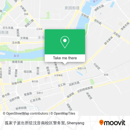 孤家子派出所驻沈音南校区警务室 map